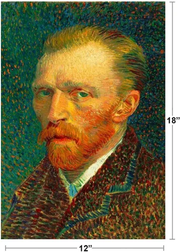 Vista 3 de Vincent Van Gogh Autorretrato Primavera Arte de Pared Impresionista Estilo de Pintura Arte Fino para Decoración del Hogar Realismo Obra de Arte