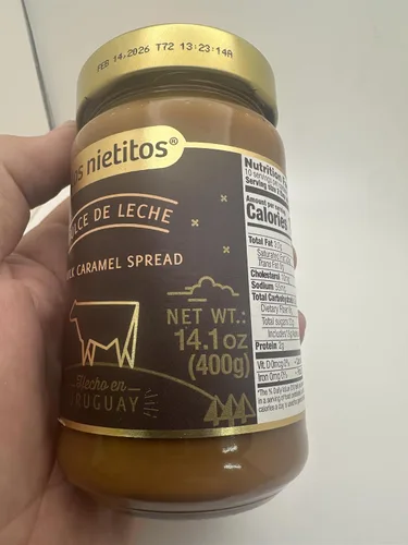 Vista 6 de Los Nietitos Dulce de Leche - Crema de caramelo, 14.1 oz - Paquete de 2