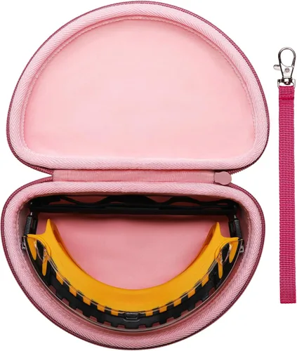 Vista 9 de LTGEM Estuche para gafas de seguridad Dewalt DPG82/DPG82-11/DPG82-11C/DPG82-11D/DPG82-21/DPG82-21C/DPG82-21D/DPG84 (Solo estuche) Hard Eva Shell