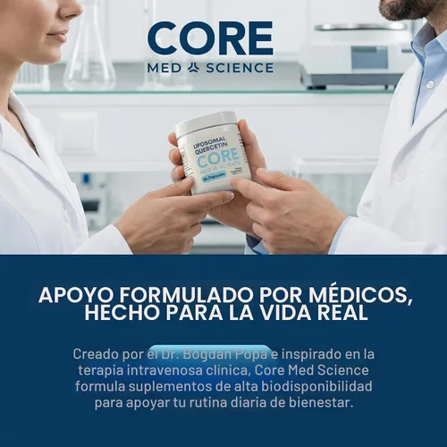 Vista 7 de Core Med Science Glutatión Liposomal Setria (500 mg, 60 Cápsulas)