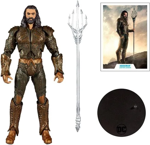 Vista 7 de McFarlane Toys DC Justice League Movie Aquaman Figura de Acción de 7