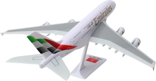 Vista 5 de Daron SkyMarks Modelo de Avión Coleccionista Ensamblado con Soporte de Visualización a Escala 1/250 – Plástico Moldeado por Inyección Altamente