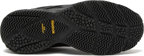 Vista 5 de Reebok Work N Cushion Non Slip Work Shoes for Men, Black or White Safety Sneakers