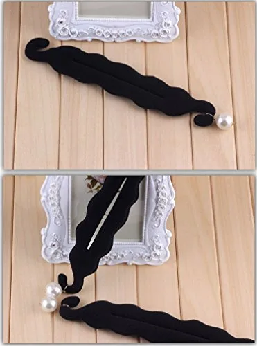 Vista 2 de AKOAK 2 unids elegante perla torcido bollo clip gancho espuma esponja dona cola de caballo peinado herramienta accesorios