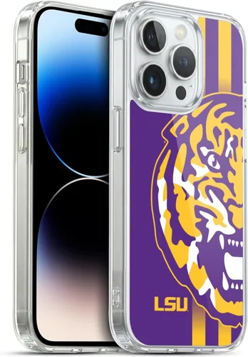 Vista 71 de Head Case Designs Funda de gel suave con licencia oficial de la Universidad Estatal de Louisiana LSU Camou compatible con Apple iPhone 7 Plus/iPhone