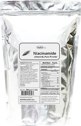 Vista 2 de Niacinamida Vitamina B3 Pure Powder Energy (227 gramos (8.0 oz))
