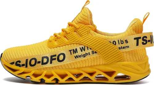 Vista 44 de TSIODFO Zapatillas de moda para correr y caminar para hombre