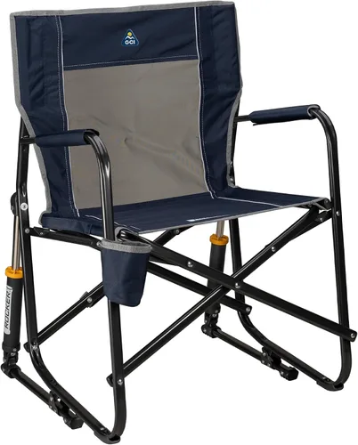 Vista 25 de GCI Outdoor Freestyle Rocker XL Silla de camping - Negro