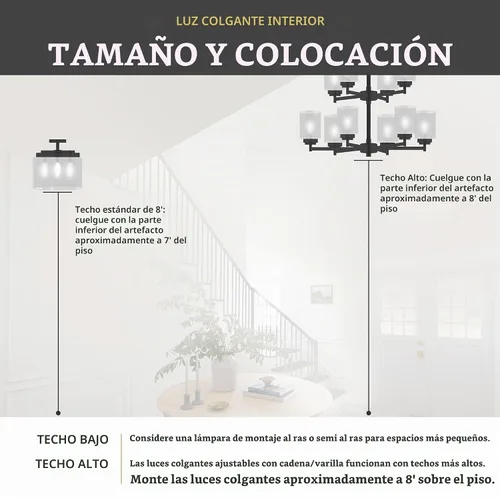 Vista 3 de Kichler Hendrik 15" 2 luces semi empotradas con cristal grabado de color ámbar claro Olde Bronze® bronce (Olde Bronze)