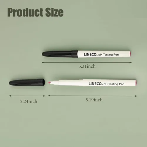 Vista 3 de Lineco Pluma de prueba de pH para productos de papel o cartón.
