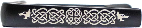 Vista 2 de Jim Dunlop Trigger® Fly™ Capo Celtic Knot Edition Curvo - Negro