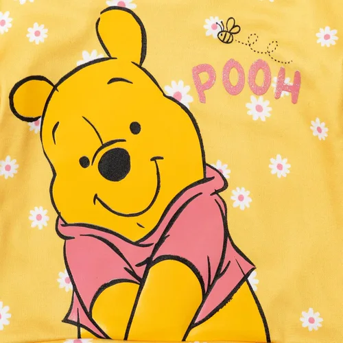 Vista 4 de Disney Winnie the Pooh - Conjunto de sudadera de vellón y leggings para niñas de bebés a niños pequeños