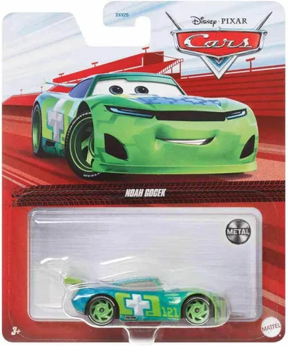 Vista 2 de Disney Cars Toys Noah Gocek - Vehículos de personajes fundidos a presión, miniatura, juguetes coleccionables de automóviles basados en películas