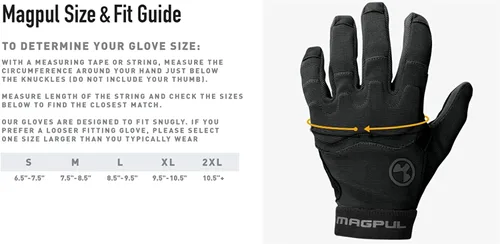 Vista 5 de Magpul Patrol Glove 2.0 Guantes tácticos ligeros de cuero