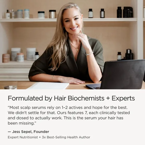 Vista 6 de JSHealth Vitamins Vita-Growth Suero para el cuero cabelludo para la densidad del cabello y vitalidad del cuero cabelludo - Suero para el cabello