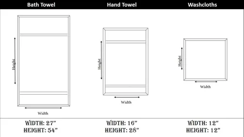 Vista 7 de Classic Turkish Towels CTT - Juego de toallas de lujo de 6 piezas, 100% algodón turco, de secado rápido, altamente absorbentes y cómodas, incluye 2