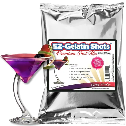 Vista 11 de Bahama Mama Jello Shot Mix 6.78 oz – Mezcla de gelatina premium sin gluten para shots de gelatina sabrosos – Mezcla de gelatina en polvo EZ fácil