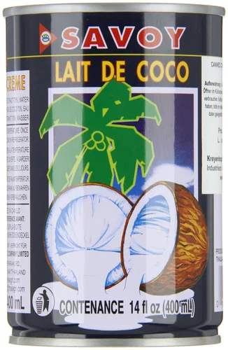 Vista 3 de Savoy Crema de coco, 14 onzas líquidas (paquete de 12)