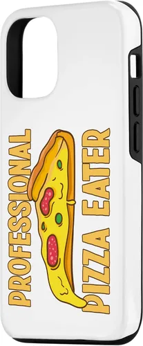 Vista 2 de Funda para iPhone 12/12 Pro profesional de pizza con citas divertidas italianas para amantes de la pizza