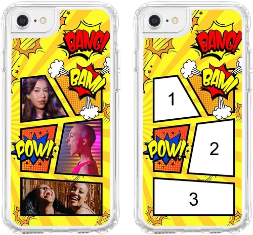 Vista 178 de Funda de teléfono personalizada para Apple iPhone 8 Plus iPhone 7 Plus, personalizada con foto, imagen, texto, imagen, diseño de imagen