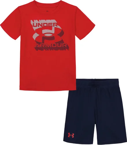 Vista 219 de Under Armour baby-girls Ua Terrazzo Leopard Heart SetShort Set