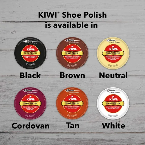 Vista 3 de Betún para pulir de Kiwi, 1 a 1/8 onzas, Cordovan