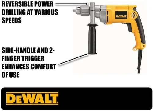 Vista 10 de DEWALT DW235GR - Taladro resistente de 7.8 amperios de 1/2 pulgada (renovado)