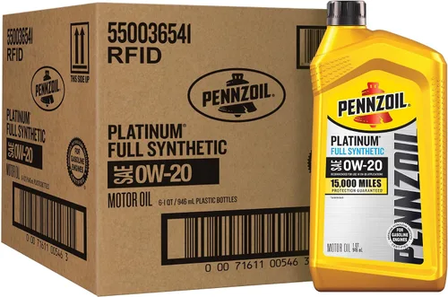 Vista 13 de Aceite de motor completamente sintético Platinum Full Synthetic 5W-30 de Pennzoil (1 unidad, 5 cuartos de galón)