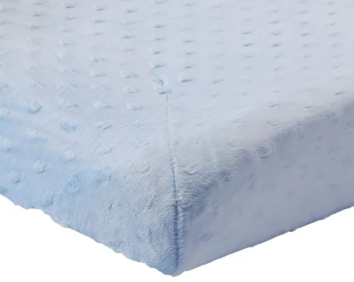 Vista 3 de Rumble Tuff Minky Dot - Funda para cambiador, azul, estándar