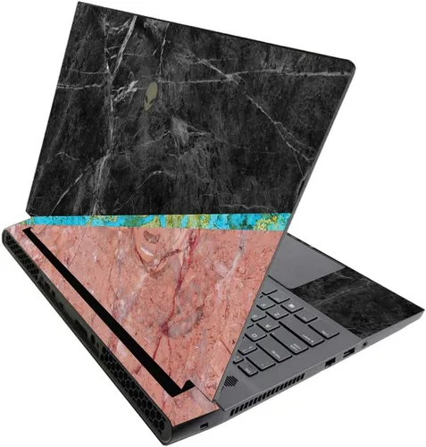 Vista 488 de MightySkins - Skin brillante con purpurina para Alienware M17 R3 (2020) y M17 R4 (2021) - Diversión de los años 90 Acabado duradero con purpurina