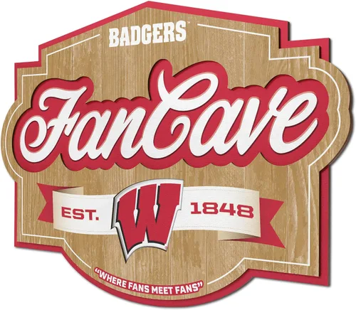 Vista 56 de YouTheFan - Letrero de cueva para fanáticos de la NCAA