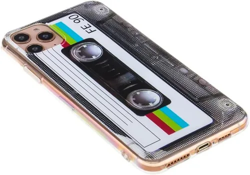 Vista 4 de FAteam - Funda para iPhone 11 Pro Max, acabado mate, resistente, suave, con esquinas reforzadas, TPU suave, parachoques suave, funda de cassette