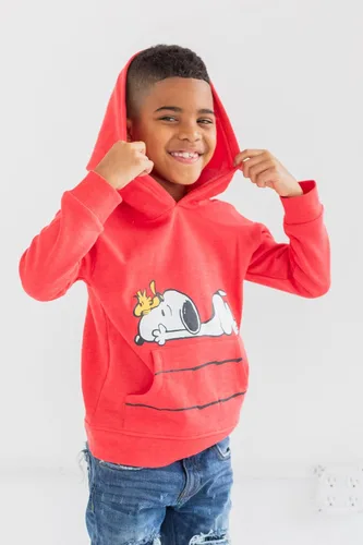 Vista 2 de Snoopy Woodstock Joe Cool - Sudadera con capucha de vellón para niños pequeños