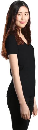 Vista 2 de shop4ever Pirate Buccaneer Costume - Camiseta de manga corta para mujer
