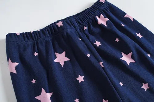 Vista 6 de Dolphin&Fish pijama suave para niños y niñas, 100% algodón, pijama de manga larga para niños