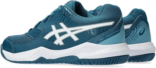 Vista 3 de ASICS Kid's Gel-Dedicate 8 GS Tennis Shoes Restful Verde azulado/Blanco