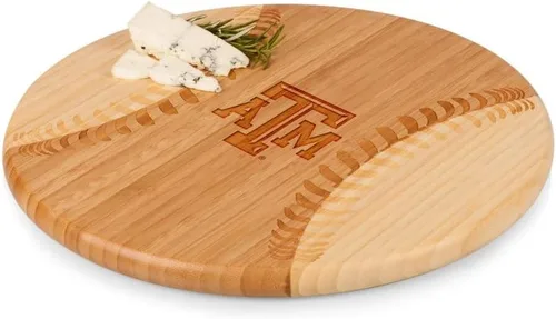 Vista 4 de PICNIC TIME NCAA Arizona Wildcats Homerun! Bamboo Cutting Board with Team Logo