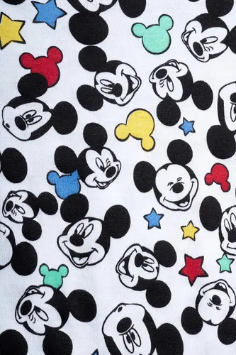 Vista 2 de Disney Mameluco de Mickey Mouse para bebé, 4 piezas, para recién nacido (0-24 meses)