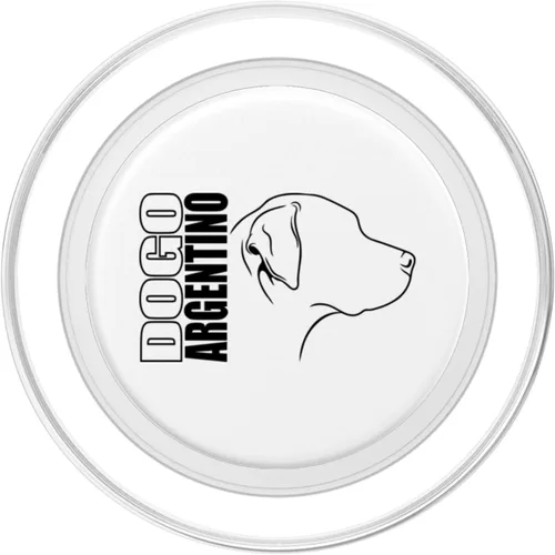 Vista 2 de Funny proud Dogo Argentino profile dog mom dog PopSockets MagSafe PopGrip for iPhone