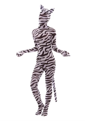 Vista 22 de Aniler Traje de Cuerpo Completo Zentai de Elastano para Hombres y Mujeres Disfraz Body Azul bebé