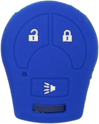Vista 8 de SEGADEN - Funda protectora de silicona compatible con llave remota de Nissan de 3 botones CV2506 Negra