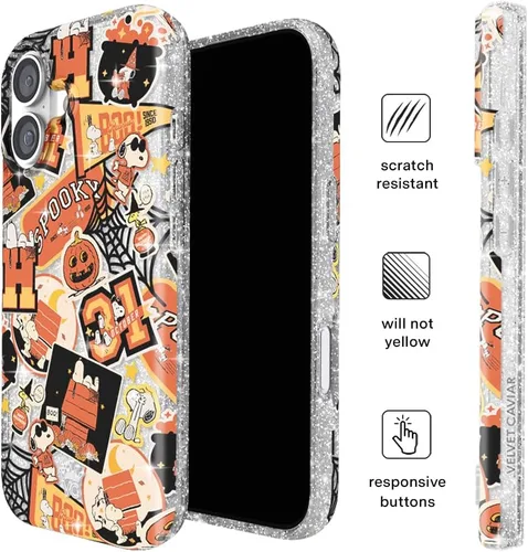 Vista 237 de VELVET CAVIAR Funda para iPhone 15, compatible con MagSafe, probada contra caídas de 10 pies, fundas protectoras de diseño, leopardo color rosa
