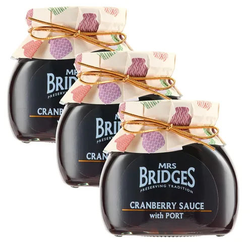 Vista 13 de Mrs Bridges Chutney de Navidad, fabricado en Escocia, tarro de 8.4 onzas (paquete de 3)