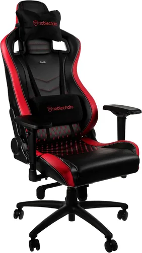 Vista 14 de Noblechairs - Sillas de oficina, sillas de gamers, Negro / Verde