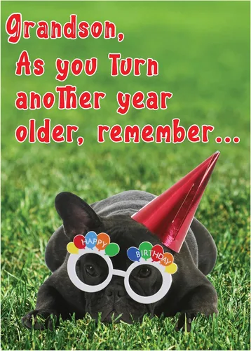 Vista 19 de Glory To Dog Ah Wooo Tarjeta de cumpleaños feliz con tarjeta de felicitación y sobre para envío
