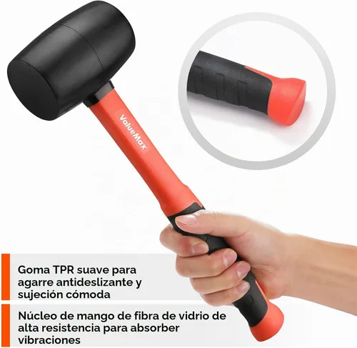 Vista 4 de ValueMax - Juego de mazos de goma (2 unidades)
