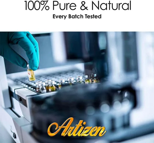 Vista 5 de Aceite esencial Artizen (100 % puro y natural, sin diluir) de calidad terapéutica, botella gigante. Ideal para aromaterapia, relajación, terapia