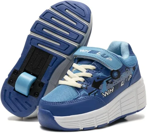 Vista 12 de SDSPEED Patines con ruedas para niños - Zapatillas de ruedas para niños y niñas