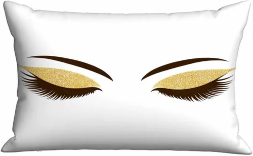 Vista 15 de Mugod Funda de cojín negra con símbolo de palos de golf, funda de almohada para cama, sofá, oficina, decoración de 20 x 30 pulgadas