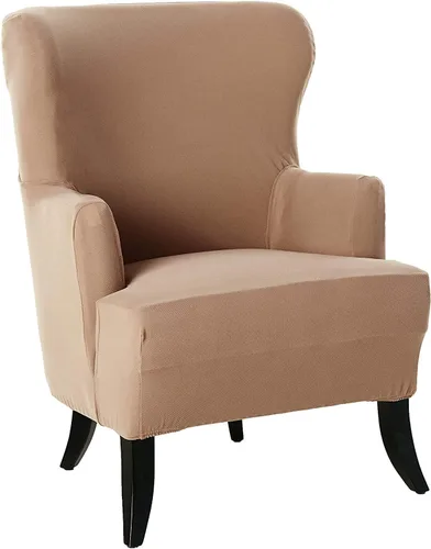 Vista 22 de SureFit Form Fit - Funda elástica para cojín de silla Morgan, de una pieza, de poliéster y elastano, lavable a máquina